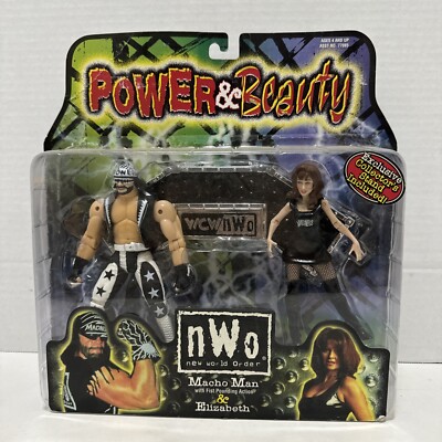 WCW NWO ToyBiz 1999 Power and Beauty Macho Man Randy Savage and Elizabeth