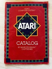 Atari 2600 Video Computer System Catalog MANUAL ONLY