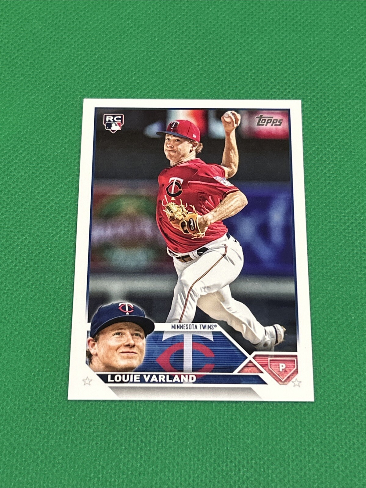 Louie Varland Rookie 2023 Topps Series Two Rc Card #441