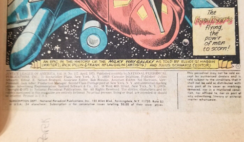 JUSTICE LEAGUE of AMERICA #117 April 1975 Fine+ Boarded Combined Shipping - Picture 4 of 4