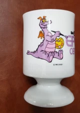 Disney Epcot Center Figment Cup Mug Japan Purple Dragon 1982 HTF
