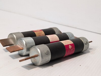 Set of 3 BUSSMANN FUSETRON FRS-70, Class K5 600V FUSE 