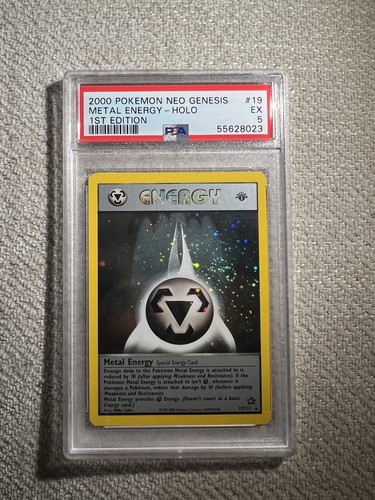 Metal Energy (1st Edition) graded PSA 5 for sale on eBay