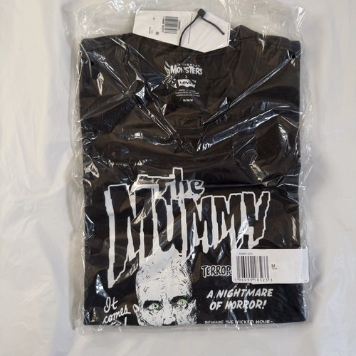 NWT Levi’s X UNIVERSAL MONSTERS Shirt The Mummy Limited Heavy Cotton - Size Med