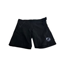Hakuna Wear Black Rainbow Stitch Boardshorts Size M Surf Swim Trunks Mens
