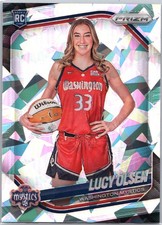 Lucy Olsen 2025 Panini Prizm WNBA #145 Ice Prizms