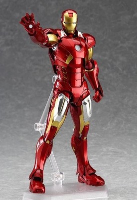 figma Avengers Iron Man Mark 7 Non-Scale ABS PVC Painted Action