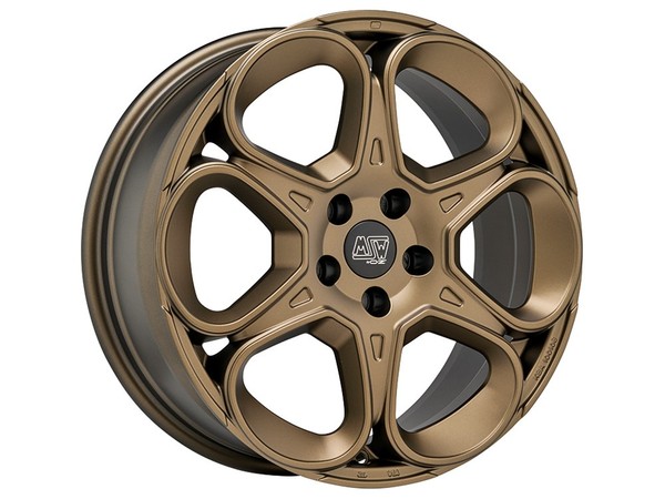 MSW 83 Alufelge 7X17 4X108 ET32 Matt Bronze 1 StüCk-image