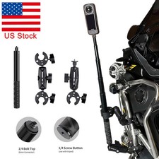 Motorcycle Mount Selfie Stick Kit for Insta360 One R X2 X3 X4 / DJI Action 2 3 4
