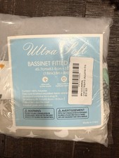 Ultra Soft Bassinet Fitted Sheets 3-Pack - Animal Print  Gray Stars - Universal