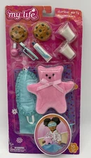 My Life As Slumber Party Accessories Play Set: 10 Piece Set, fits 18” doll.