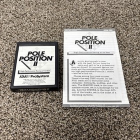 Atari 7800 Video Game Console With Controllers Game TESTED Bundle Lot In Box