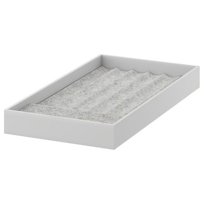 Ikea Kompliment 50404032 grau Filzeinsatz Kratzschutz Schubeinsatz neu Schmuck