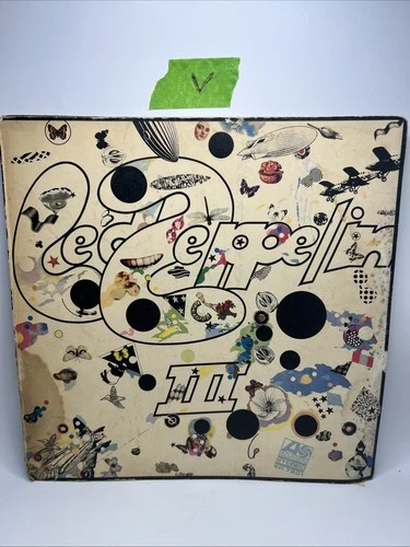 Led Zeppelin - III / 3 Vinyl Record FIRST NEW ZEALAND / KIWI Pressing 1970 READ