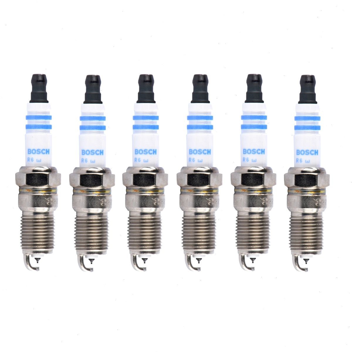6 pc Bosch Double Iridium Spark Plugs for 2000-2005 Chevrolet Impala 3.4L fy