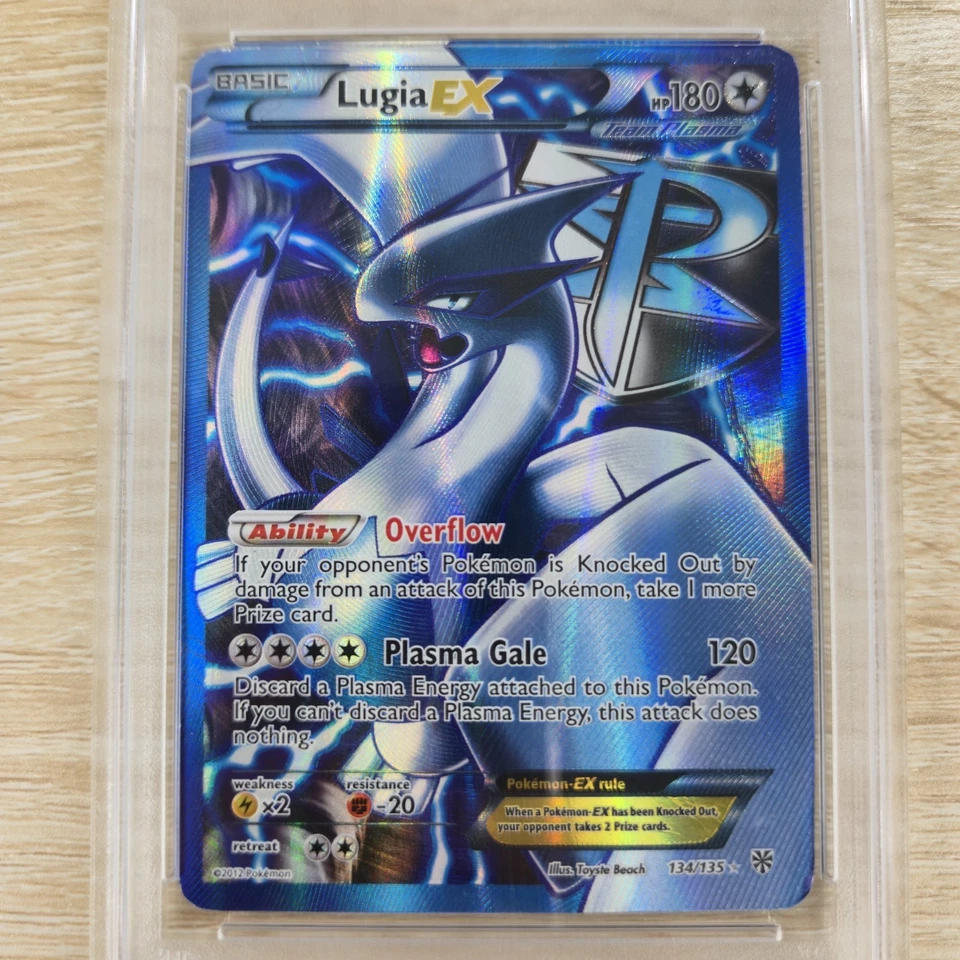 PSA 2 Lugia EX 134/135 Full Art Ultra Rare Plasma Storm Nintendo Pokemon - Image 3 of 4