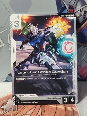 English Gundam Card Game Beta - Launcher Strike Gundam GD01-072