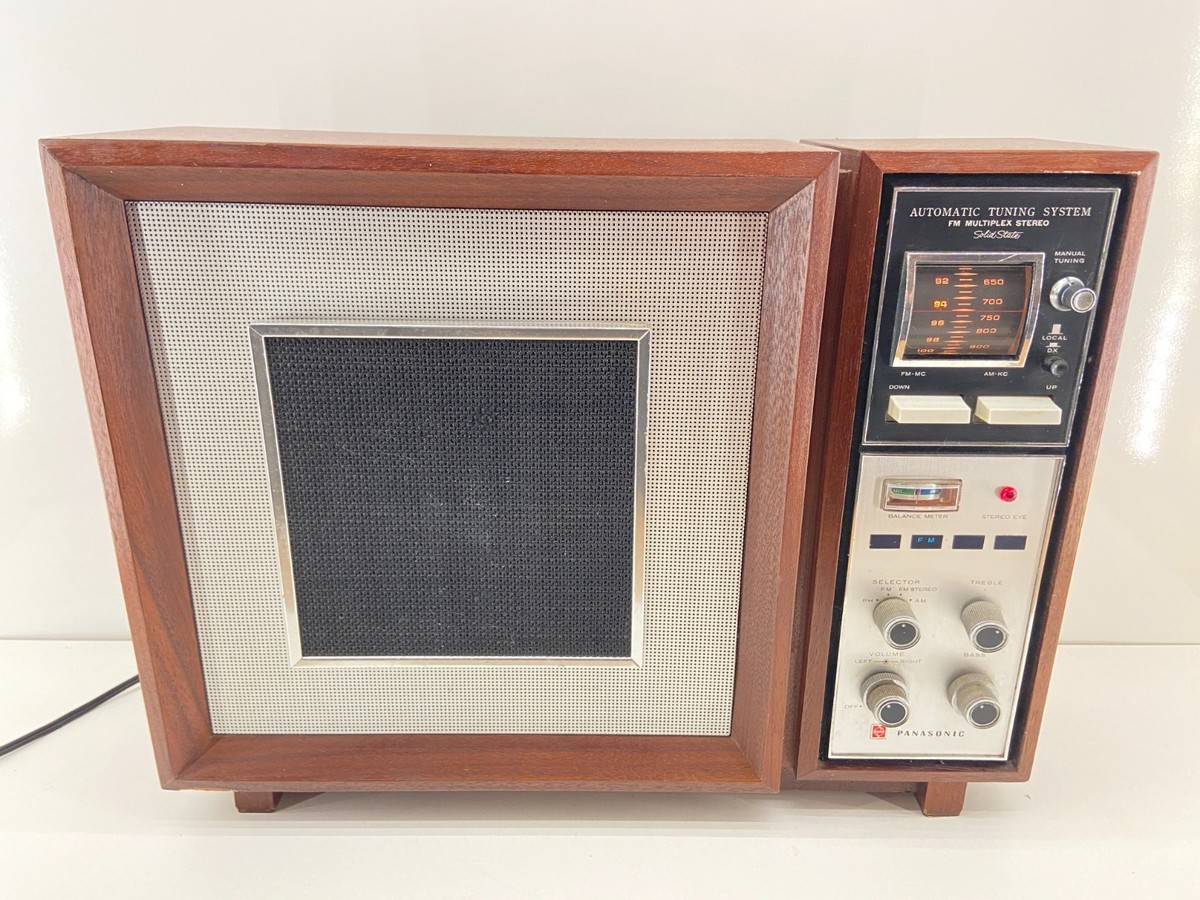 Vintage Panasonic RE-787 AM/FM Stereo Radio ~ Tested/Works! | eBay