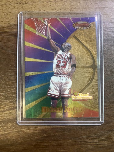 Michael Jordan #96 1997 Bowman's Best card