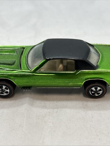 1968 REDLINE HOT WHEELS LIGHT GREEN USA CUSTOM ELDORADO White Int Spectra - Picture 5 of 24
