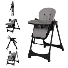 Baby High Chair | 6-in-1 Rocking Toddler Chair & Travel High Chair for Toddlers