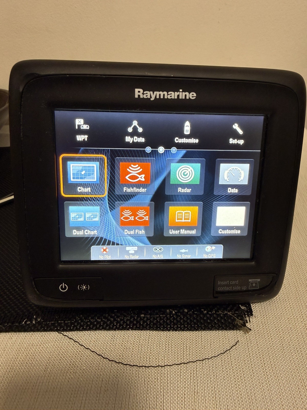 Raymarine a65 5.7 Inch Touchscreen Multifunction Display with Wi-Fi