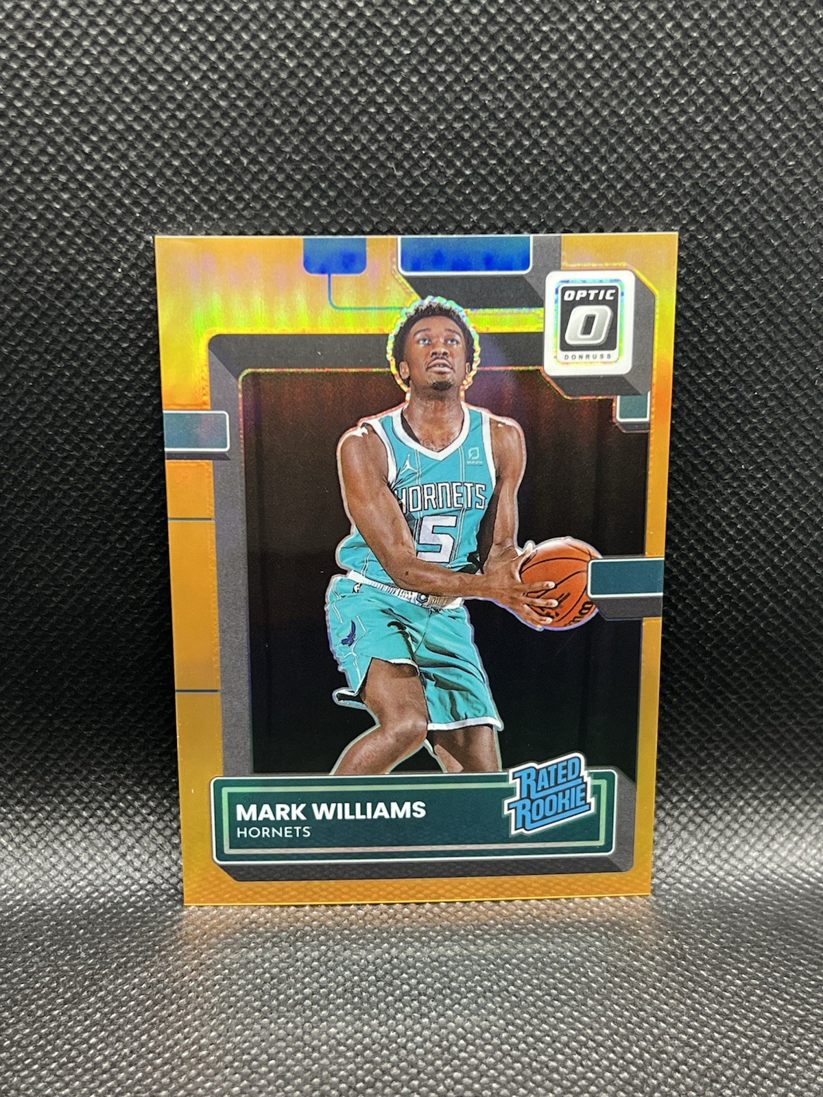 2022-23 Optic Mark Williams /199 ORANGE SP RATED ROOKIE #245 Hornets RC Panini