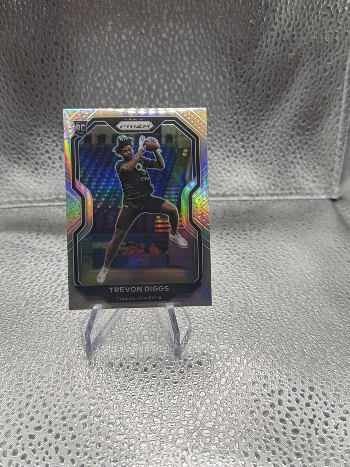 Trevon Diggs 2020 Panini Prizm #335 Silver Rookie Card Dallas Cowboys