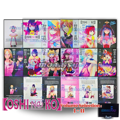 Oshi No Ko Vol 1-11 Manga English Single Comic Books New by Aka Akasaka
