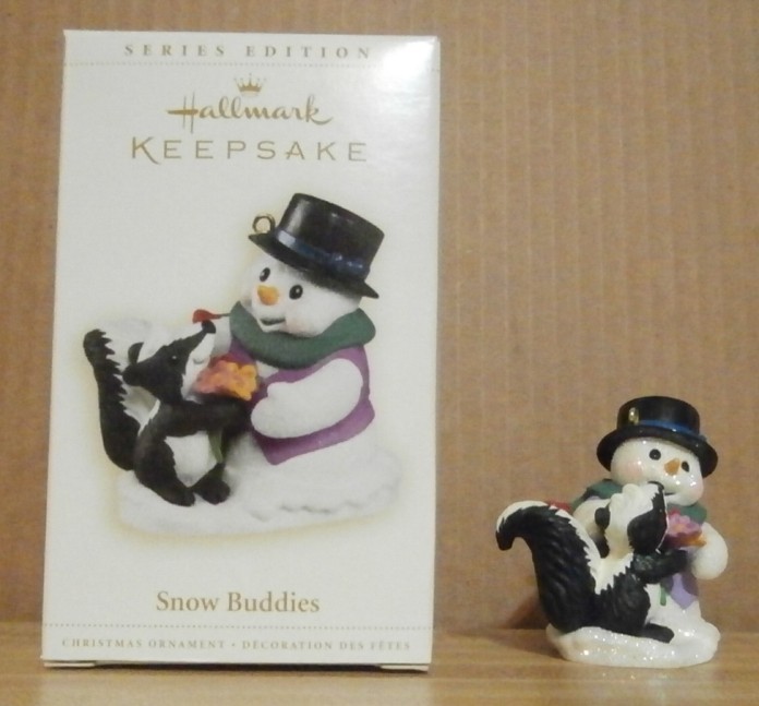Hallmark Keepsake Ornament "Snow Buddies" 9th and 10th in Series 2006-2007
