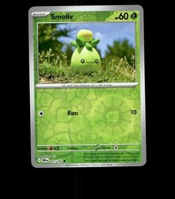Smoliv – 021/182 – Destined Rivals – Reverse Holo – Near Mint - Pokemon Card TCG