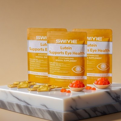 3PCS Swiyie Lutein Gummies   Eye Vitamin and Mineral Supplement with 20mg Lutein