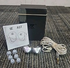 KZ AST 24 Drivers Balanced Amature In-Ear Earbuds - Clear