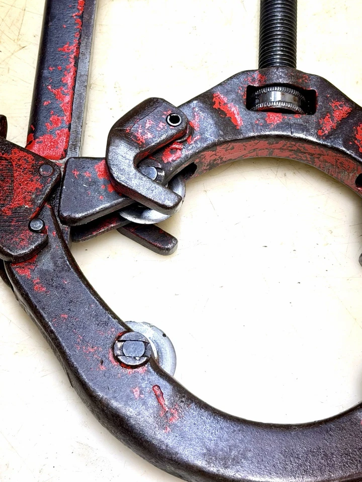 REED Tools USA H6 Hinged Pipe Cutter, 4-6” Pipe Capacity Heavy Steel - Image 3 of 4