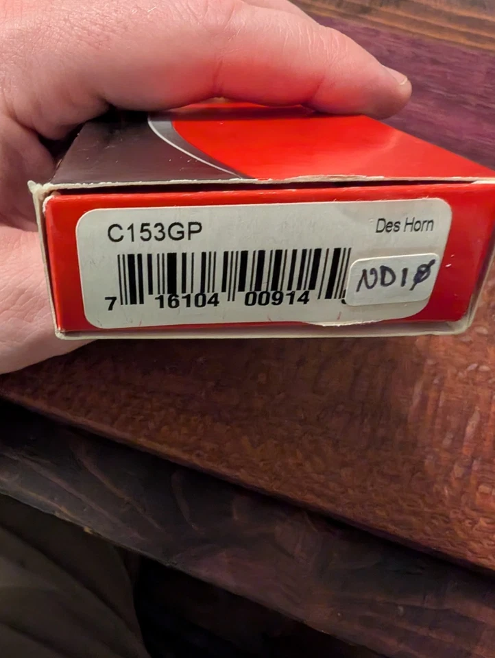 Spyderco Des Horn Folding Pocket Knife C153GP CPM S30V - Image 3 of 3