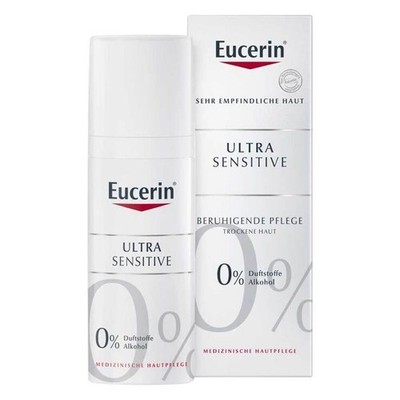 Eucerin UltraSensitive Beruhigende Pflege für trockene Haut 50 ml PZN 10268672