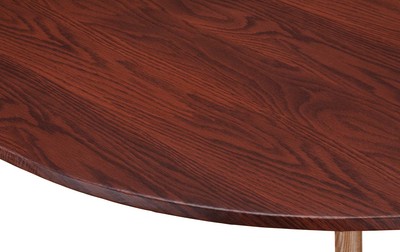 Wood Grain Vinyl Elastic Table Cover