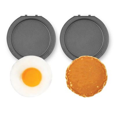MultiMaker  Mini System Removable Plate Set  Mini Pancake Maker  Ceramic, Non...