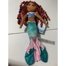 NWT Disney Store The Little Mermaid Ariel Live Action Plush Doll