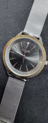 Gamages of London Fluted Diamond Rose Gold Ltd Ed Swiss Quartz Women s Watch
