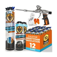 BEEST FullStop Spray Foam Insulation Kit for Walls and Attic - 240 Board ft/s...