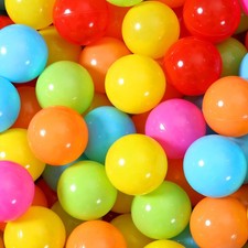 Heopeis Soft Plastic Ball Pit Balls for Kids - 100, 200, 500 Count Crush-Proof