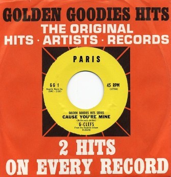 The G-Clefs - Symbol Of Love / Cause You're Mine (7'')