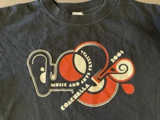 COACHELLA 2006 Black Tee Shirt, Medium, Depeche Mode & Madonna, Official Merch