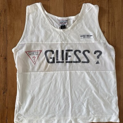 Vintage GUESS Georges Marciano Los Angeles Marathon Women's Tank
