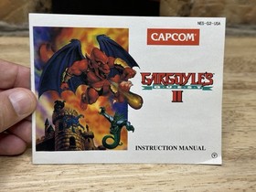 Gargoyle's Quest II: The Demon Darkness Nintendo NES w/ Manual & Dust Cover