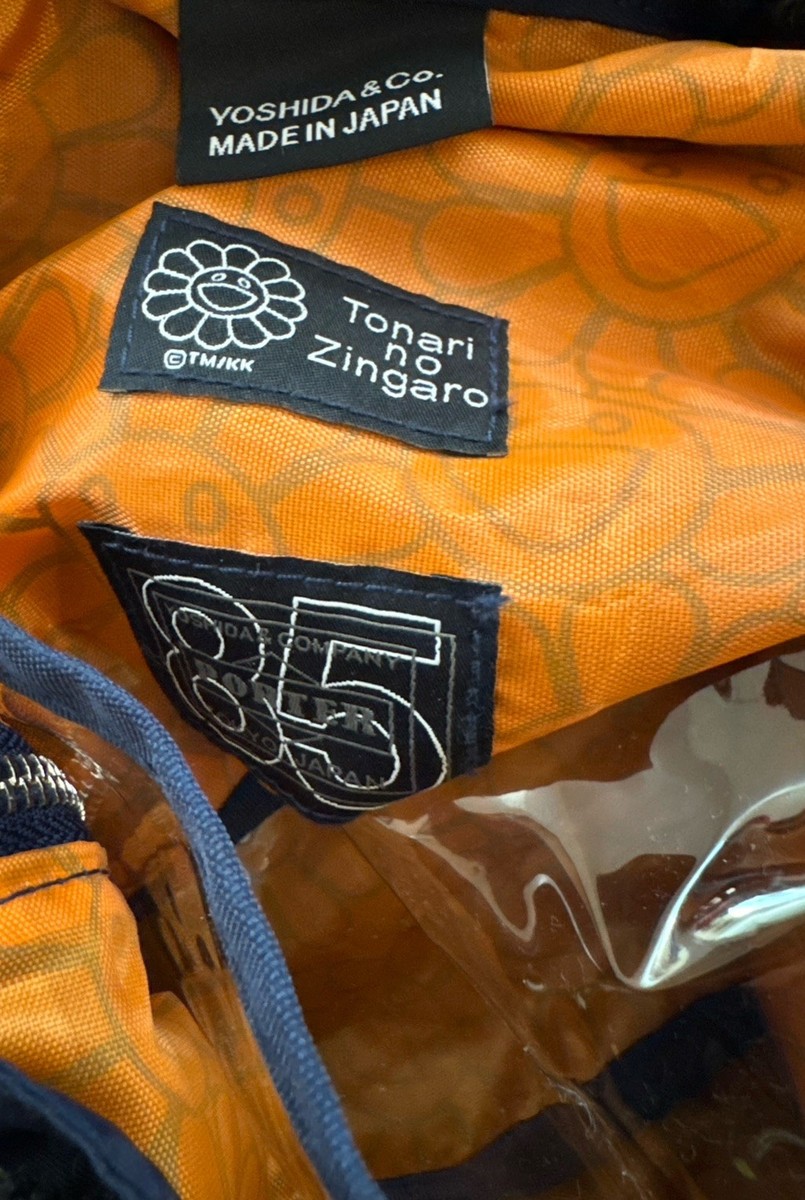 HEAD PORTER x Takashi Murakami 2Way Tool Bag Navy Black 85th