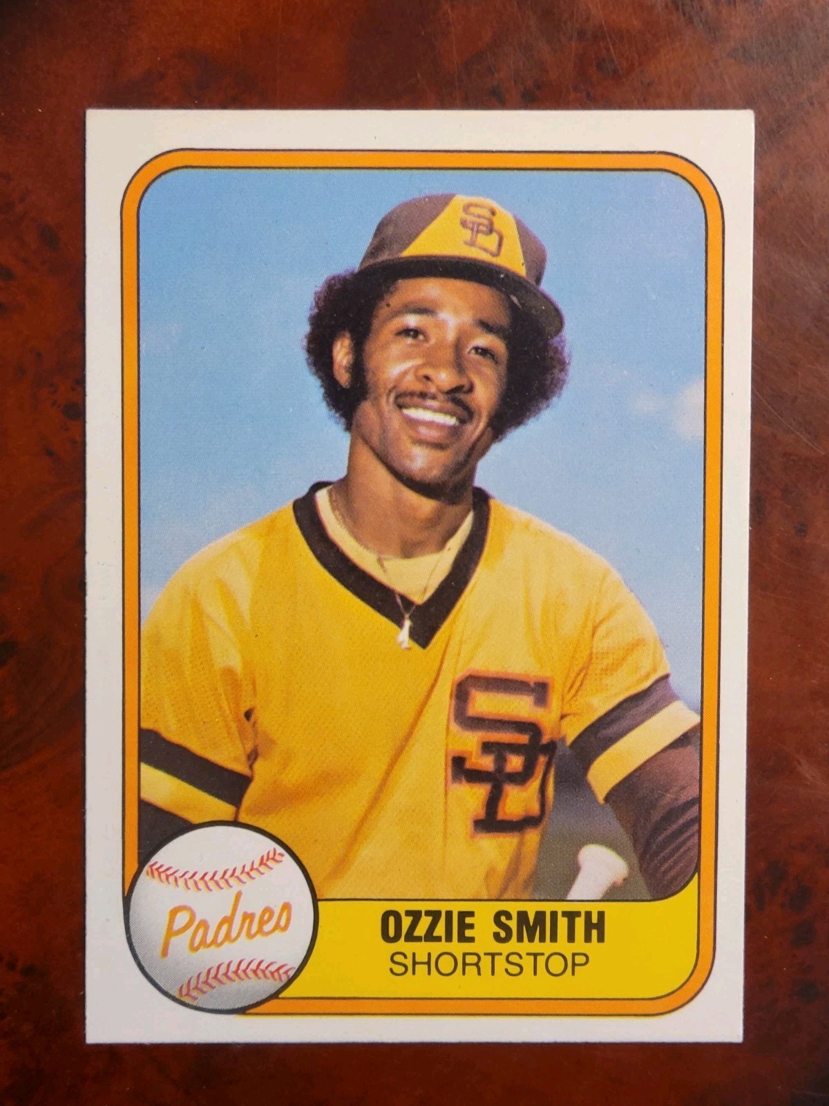 1981 Fleer #488 Ozzie Smith San Diego Padres / St. Louis Cardinals HOF LEGEND 