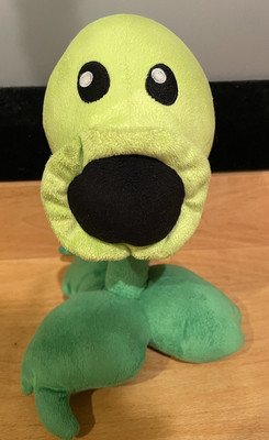 Plants vs Zombies PvZ Plush LINXIN MEDIUM PEASHOOTER VERY RARE