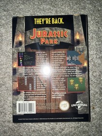 BRAND NEW JURASSIC PARK NES LIMITED RUN GAMES NINTENDO ENTERTAINMENT SYSTEM MINT